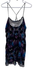 Free People Mini Sleeveless Slip Dress Sz L B...