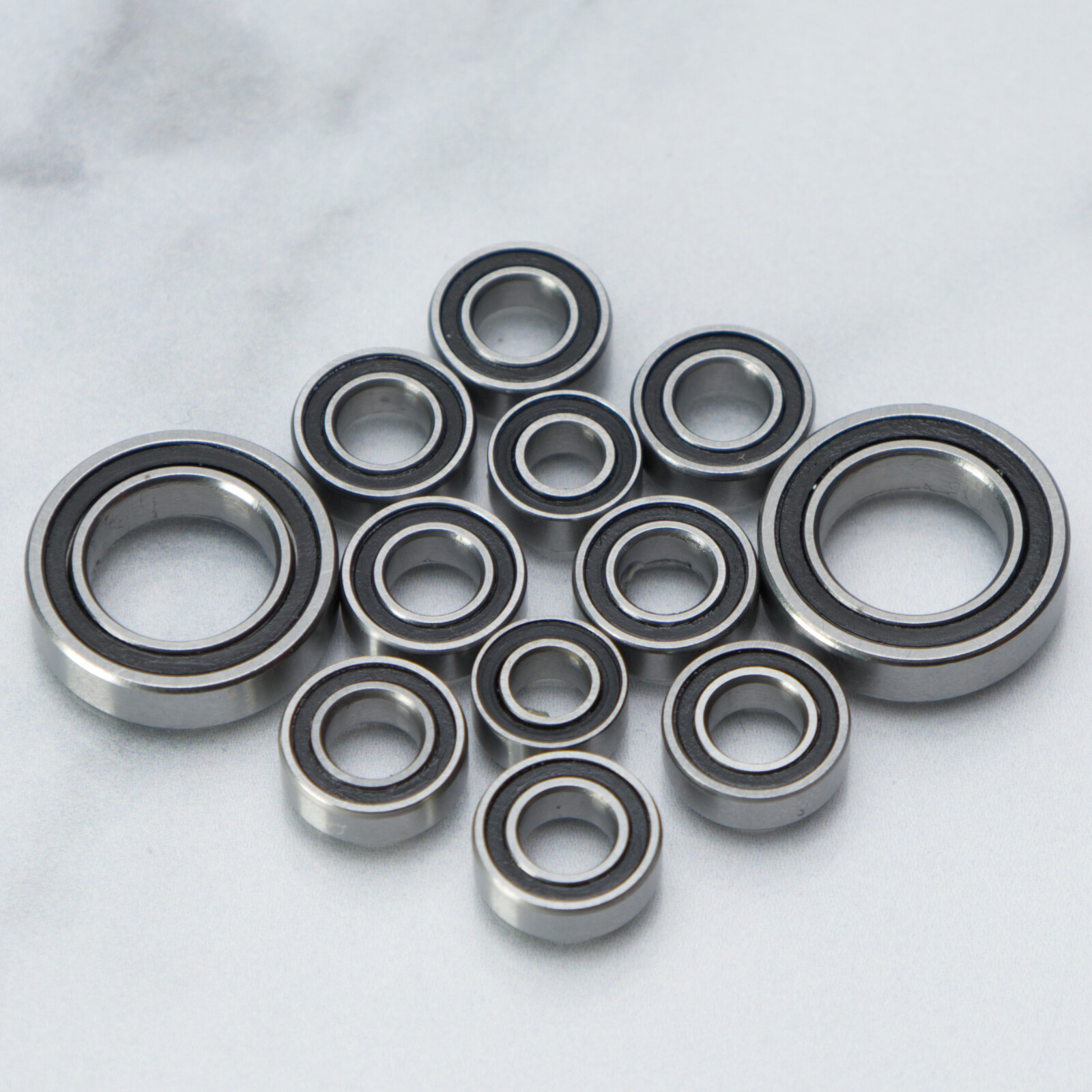 Thunder Tiger Phoenix STII - 12 Pcs Rubber Sealed Bearings Kit