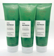 3 Bath Body Works Aromatherapy STRESS RELIEF Eucalyptus Spearmint Body Cream