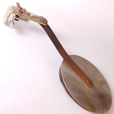 Ludwig/WFL External Muffler Clamp-On Bass Drum Hoop-Mount Vintage 50s Nickel USA