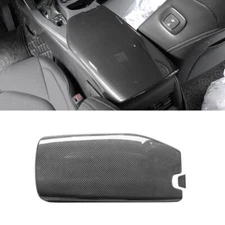 2P For Toyota Avalon 2019-2022 Carbon Fiber Style Console Armrest Box Cover Trim