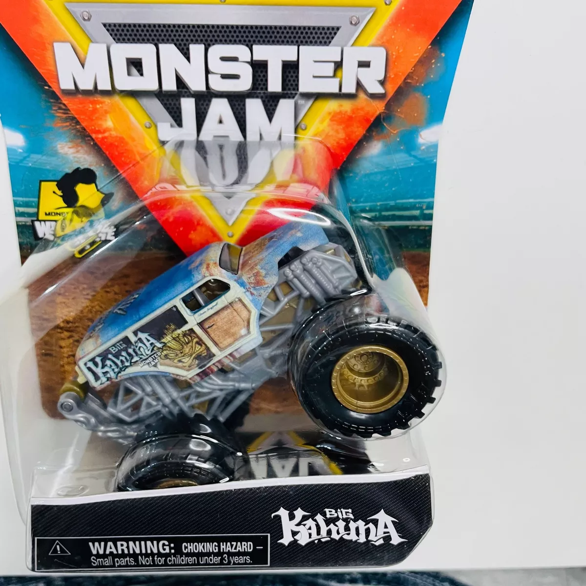 Monster Jam Wheelie Bar 1:64 Die-Cast Monster Truck - Big Kahuna – Yummy  Boutique