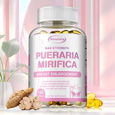 Pueraria Mirifica Capsules 5000mg - Breast Enlargement, Female Estrogen Balance
