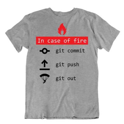 Fire Code Tasks T-Shirt Programmierer Tshirt lustig Geek Shirts Tee