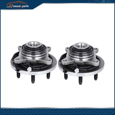 Pair Front Wheel Bearing Hub For 2007-2010 Ford Expedition Lincoln Navigator 4WD