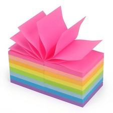 16 Pads Pop Up Sticky Notes 3x3 Refills Bright Colors Self-Stick Notes Pads S...
