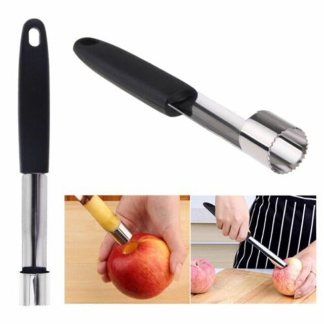 Stainless Steel Core Seed Remover Fruit Pear Corer Easy Twist Kitchen ToolB`CL