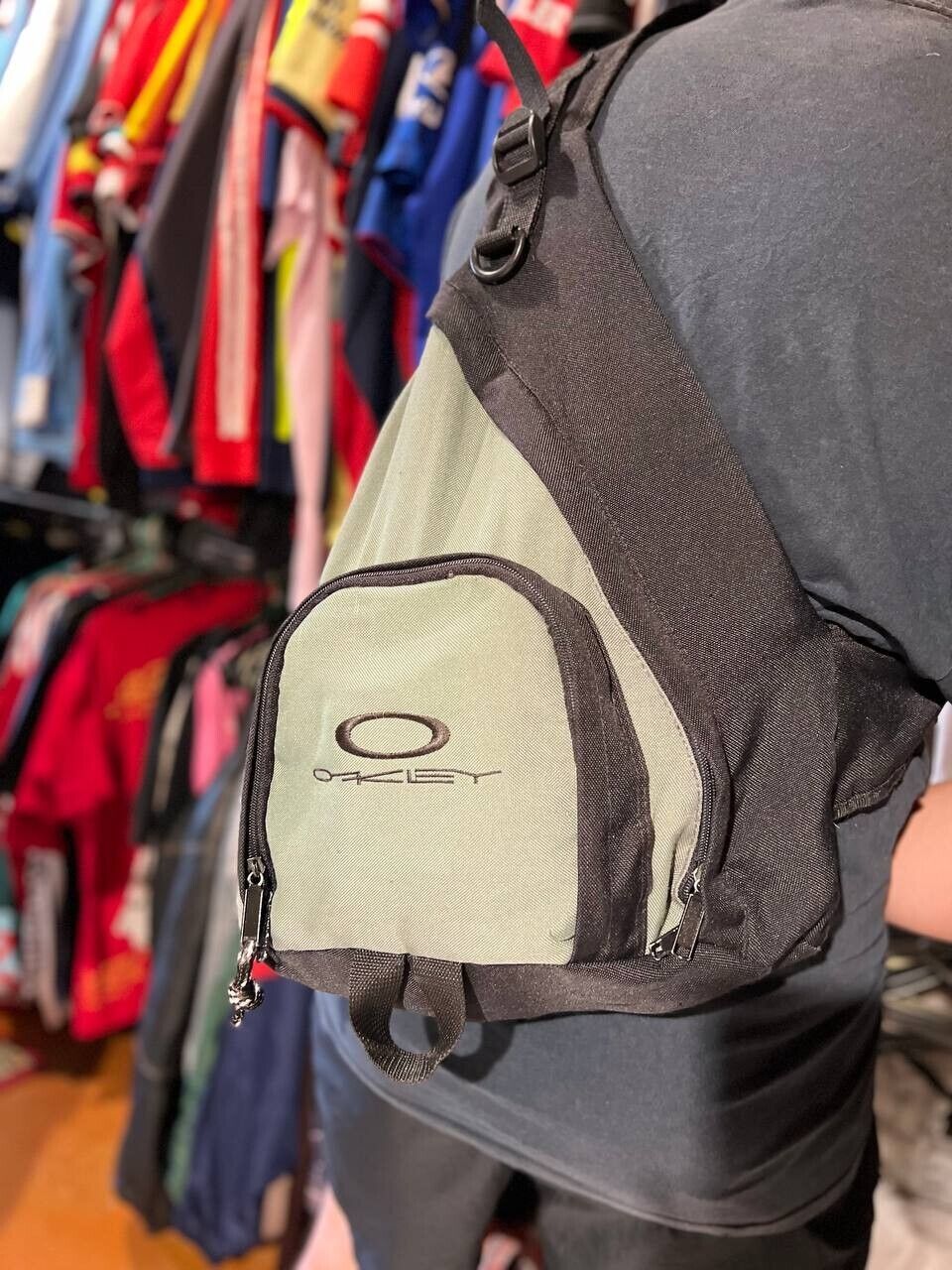 メッセンジャーバッグ90s OAKLEY software sling bag shoulder ...