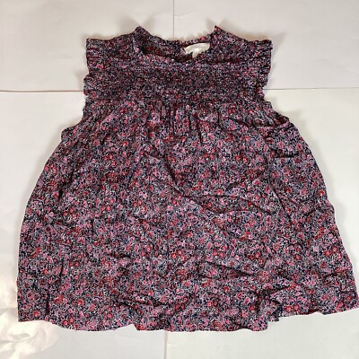 Treasure & Bond Womens Blouse Shirt Top Sz S Small Short Sleeve Comfort Casual