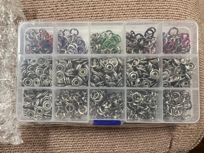 Chepula 200 Sets Snap Fasteners Kit W/Pliers, NEW