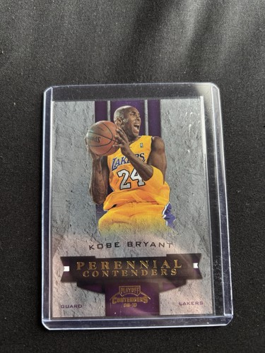 Kobe Bryant [Gold] #8 2009 Playoff Contenders Perennial Contenders card