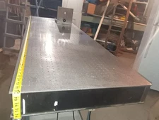  Newport 72" x 24" Optical Breadboard Table 72 x 24" Grid 1" Centers Laser Optic