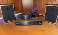 Crosley Alto Vinyl Record Player with Speakers and Wireless Bluetooth