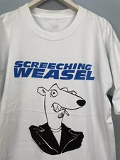 Screeching Weasel Gift For Friends White T-Shirt All Size BT260