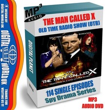 THE MAN CALLED X Fiction Spy Drama Old Time Radio Show OTR 114 Episodes MP3 DVD