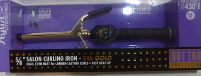 Hot Tools HT1109 Midi Professional Curling Iron with Multi Heat Control 5/8 Ins