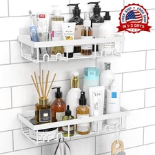 Organizador Para Ducha Acero Inoxidable Antioxidante Estantes Ducha Sin Perforar