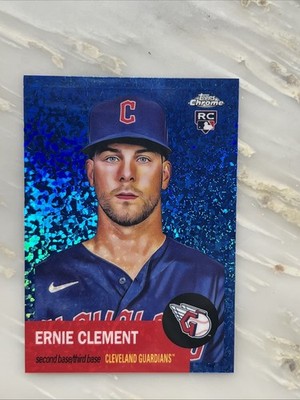 2022 Topps Chrome Platinum  058/199 Ernie Clement #151 Platinum  (RC)