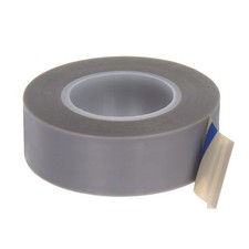 PTFE Film Tape 0.8"x33ft Tape 0.18mm Thick Single Side Adhesive Gray