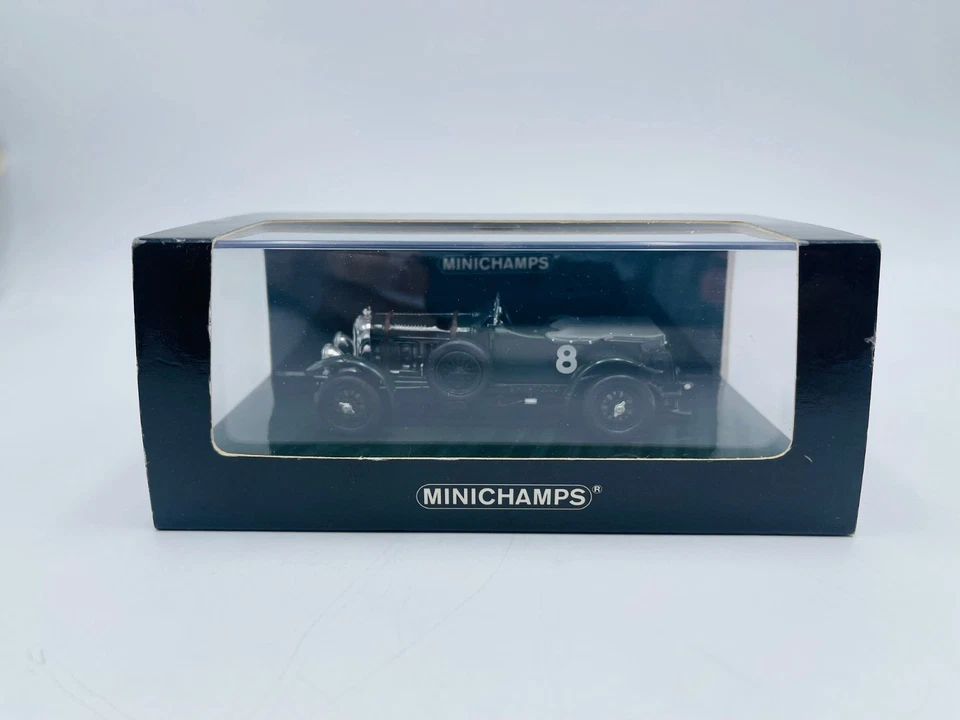 MINICHAMPS 436139530 BENTLEY Blower 4.5L Supercharged n°8 Le Mans 1930 1.43 - Photo 3/4