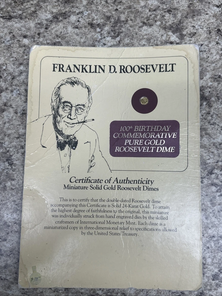 Uncertified Gold 1982 Roosevelt Dimes (1946-Now) for sale | eBay