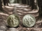 Silver Lot Of 2 BU 1955 D&S Roosevelt Dimes  Shiny Frosty As Shown # RD1955 D&S3