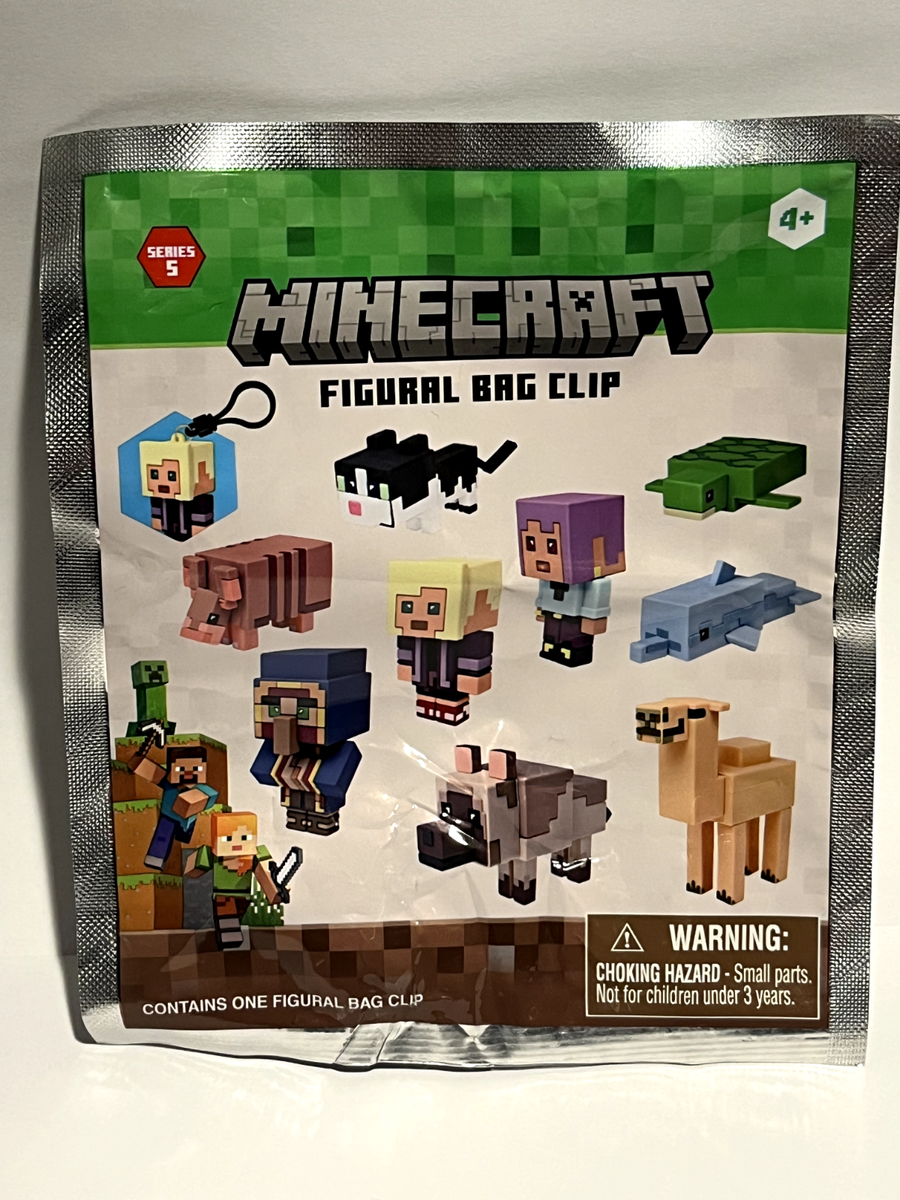 Minecraft Series 5 Blind Bag 3D Foam Figural Keychain (Choose