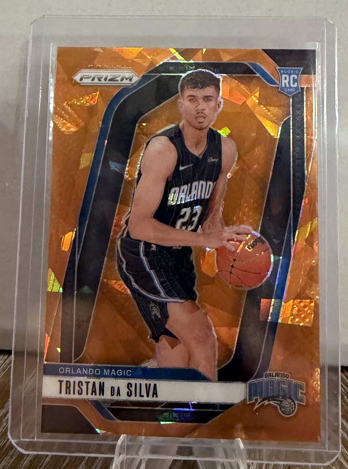 2024-25 Panini Prizm - Tristan da Silva #256 Orange Ice Prizm (RC)