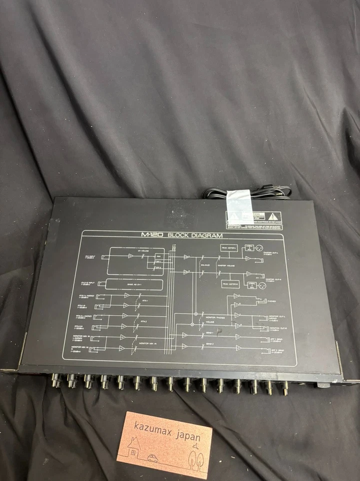 Roland M-120 Tested Stereo Line Mixer 12-Channel Rack Mount Audio Mixing Unit - Image 4 of 4