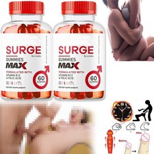 Vital Surge Male Gummies Maximum Strength Vital Surge Advanced Formula 60 Count