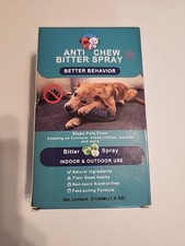 Anti Chew Bitter Spray For Pets Behavior Correction 100 Organic Herbal Extract