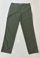 32 Degrees Cool Performance Pant, Green, Regular Fit, Stretch, Men's 34x32,