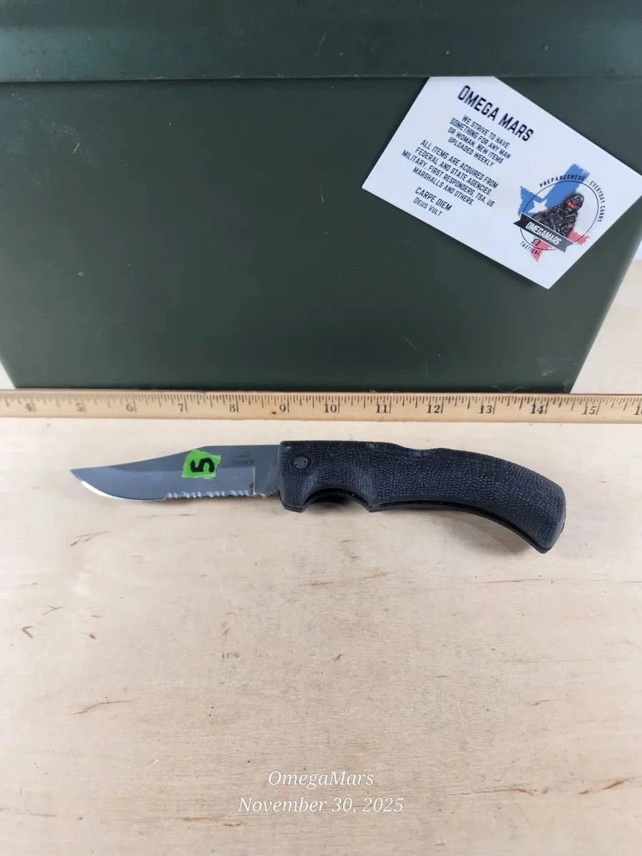 Gerber Clip Point Serrated #5 Light Usage (MSRP 64.99)