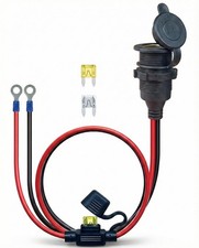 YIWOFUWO 3FT 12V Fixed Thread Cigarette Lighter Socket Extension 3FT 1m