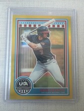 GAVIN Grahovac 2025 Panini USA Baseball Stars & Stripes GOLD SSP #'d /10 RC
