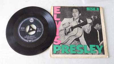 Elvis Presley-RCA-EPA-747-Blue Suede Shoes-Tutti Frutti-I Got a Woman-Just Becau