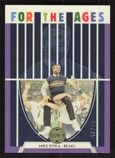 2022 PANINI LEGACY MIKE DITKA FA-19 MINT FOR THE AGES VIOLET 7/10 CHICAGO BEARS