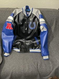 Colts Leather Jacket | eBay