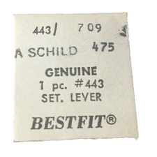AS 475 Set Lever watch part #443/709