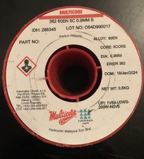 0.9mm Loctite Multicore Solder wire UK Seller Free P+P