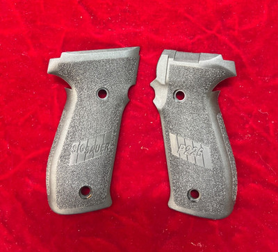 Sig Sauer P226 Black Factory Grips No Screws Circa 2000 to 2005