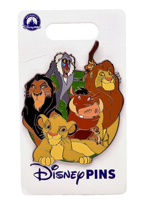 Disney Parks Character Cluster Pin 2025 Lion King Mufasa Simba Scar Timon Pumbaa