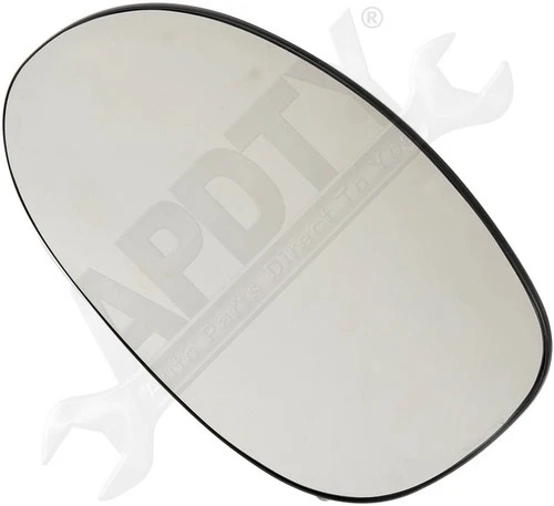 APDTY 67379 Non-Heated Plastic Backed Mirror Left