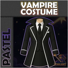 Roblox World Zero WZ - VAMPIRE COSTUME - PASTEL HEX ITEMS