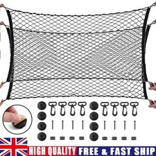 2X Large Car Cargo Net Nylon Elastic Mesh Luggage Cargo Storage Pickup Tidy Net