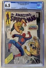 🕸 Amazing Spider-Man 57 CGC 6.5  - 1968 Silver Age John Romita Sr,Ka-Zar Zabu