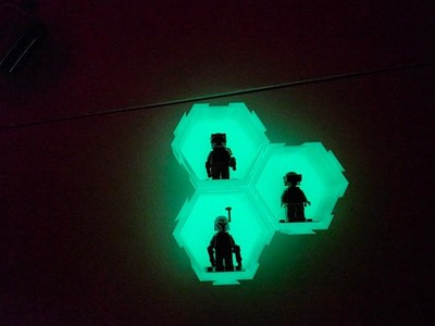 Hex Displays For Lego Minifigures Pack of 2 for Building Block Bricks