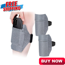 2 Packs Cell Phone Leg Straps Leg Phone Holder Arm Smartphone Band Non Slip A...