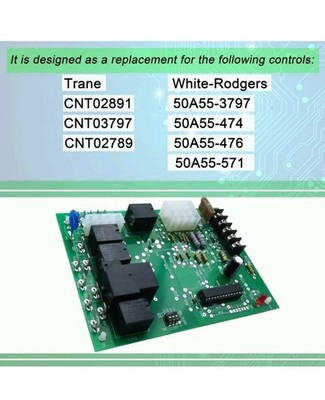 OPEN BOX , UN-TESTED White-Rodgers 50A55-3797 Furnace Control Board -c