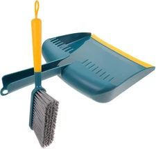 Hand Small Broom and Dustpan Set: Mini Broom and Dust pan Set, Whisk Broom an...